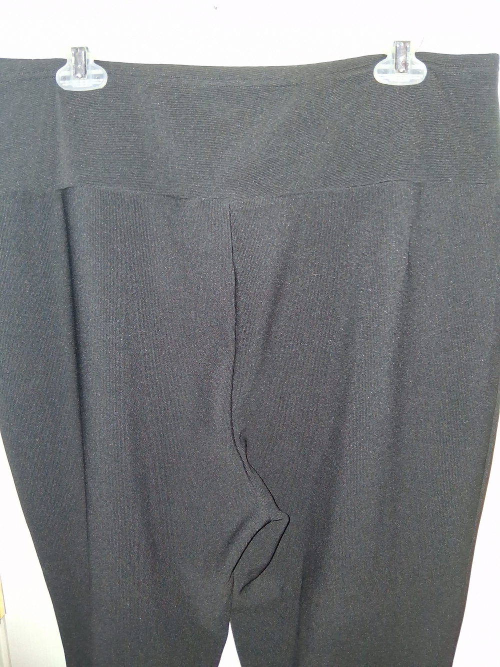 just be Black Pull-On Straight-Leg Pants - Picture 4 of 5